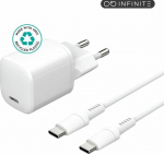 eSTUFF INFINITE Charger Kit PD 20W, charger with 1.5m USB-C to
