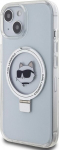 Karl Lagerfeld Ring Stand Choupette Head MagSafe Back Case for Apple iPhone 15