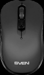 SVEN Wireless mouse RX-560SW black (silent bt. 5+1bt. 800-1600DPI, Soft Touch, blister)