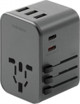 Energea TravelWorld Adapter USB-C PD Universal Adapter 35W