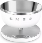 Smeg KSC01WHMWW 50&rsquo;s Style Digital kitchen scale 1.8L white
