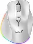 Genius Computer Technology Genius Mouse Wireless mouse, Genius Ergo 9000S Pro, White, Optical, 2400DPI