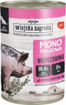 Wiejska Zagroda Karma wet for dogs Monoprotein for dogs Pork 400g