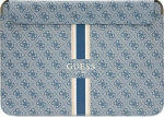 Case Guess Guess Sleeve GUCS16P4RPSB 16'' niebieski/ blue 4G Printed Stripes
