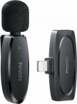 Microphone Yesido KR12 MEMS Microphone on Clip Lightning, Wireless 2.4GHz, Czarny/Czarny