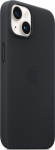 APPLE iPhone 14 Leather Case with MagSafe - Midnight (MPP43ZM/A)