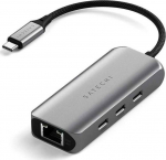Satechi 4w1 USB-C 3.2 gen.2 | 3x USB-C 3.2 gen.2 | 1x Ethernet 2.5 Gb