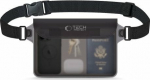 Tech Protect TECH-PROTECT UWP10 UNIVERSAL WATERPROOF POUCH 10 INCH BLACK/CLEAR
