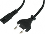 Lindy Power Cable Black 5 M Cee7/16, C7 Coupler
