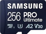 SD MicroSD Card 256GB Samsung SDXC PRO Ulti.(Class10) Read retail