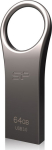 Silicon Power USB-Stick 64GB USB3.0 J80 Silver/Zinc Alu