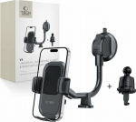TECH-PROTECT V8 UNIVERSAL LONG ARM DASHBOARD & WINDSHIELD CAR MOUNT BLACK