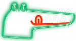 Forever Light FLNJ03 JURASSIC CROC Neon LED Signboard
