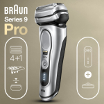 Braun Series 9 Pro 81744531, film scraper, Silber, LED, Akku, Lithium-Ion (Li-Ion), Integrated battery