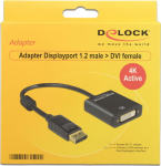 DELOCK Displayport Adapter DP -> DVI(24+5) 4K Aktiv