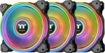 Thermaltake Riing fan Quad 12 RGB 3-pack + Hub Black (CL-F088-PL12SW-A)
