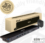 Club3D ChargingDock USB-C 3.2 ->7xUSB/DP/HDMI/LAN/Audio 65W retail