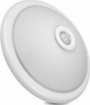 Ceiling lamp Maclean Ceiling ceiling lamp with a sensor PIR and a replaceable light source 2x max 40W z shaft E27, 220-240V~ 50/60Hz MCE324