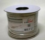 Gembird twisted pair installation cable FTP, 4x2, kat. 6, wire, 305m, szary (FPC-6004-SOL)