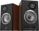 Genius Computer Technology Computer Speakers Genius Genius speakers SP-HF1200B, 2.0, 36W, Brown, volume control, Wood, 40Hz-20kHz