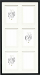Deknudt S65KK2 black 6x10x15 Wood Gallery double Passepartout