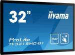 iiyama ProLite TF3215MC-B2, 24/7, 80cm (31.5"), Projected Capacitive, Full HD, kit (USB), black - touch monitor (zero-bezel, open-frame, 16:9), screen size: 80 cm (31.5"), touch technology: Projected Capacitive, multi touch, 1920x1080 pixels, respons ...