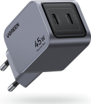 Ugreen Nexode Pro 45W, 2x USB-C szara - Charger