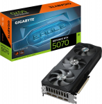 Graphics Card|GIGABYTE|NVIDIA GeForce RTX 5070|12 GB|GDDR7|192 bit|PCIE 5.0 16x|GPU 2587 MHz|Triple slot Fansink|1xHDMI|3xDisplayPort|GV-N5070EAGLEOC-12GD