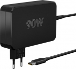 Wentronic USB-C Charger for Laptops (90 W) Black