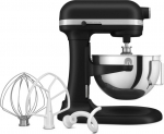 KitchenAid Heavy Duty 5.2 1-liter food processor with lift-off bowl, black