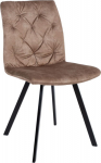 Chair AFTON brown velvet
