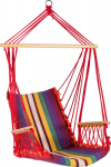 Swing chair HIP red striped