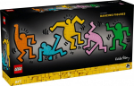 Lego Klocki ART 31216 Keith Haring - dancing figures