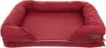 Pets Collection Dogs bed, red, 66*53*15cm, z lock