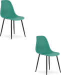 Leobert Krzesło WAT green / black legs x 2