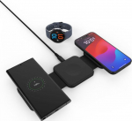 Fixed | Wireless Foldable Charger 3in1 Flex for Samsung | FIXFLE-SA-BK | Black