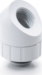 Bitspower Artemis 45 Grad Fitting - drehbar, arctic wei&szlig;