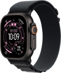 Apple Watch Ultra 3 GPS + Cellular, envelope 49 mm z titanium in black, Alpine headband in black - size S