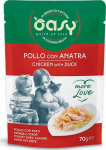 OASY More Love Chicken with duck - wet cat food - 70g