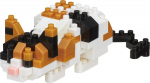 BANDAI NAMCO Entertainment Bandai Nanoblock : Animal - Calicot Cat Building Block Figure (NBC265)