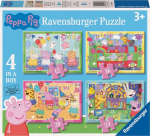 Ravensburger: Peppa Pig - Puzzle (4in1) (12004016)