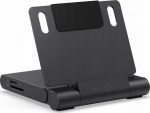 HUB USB Satechi OntheGo Foldable Stand Hub - foldable stand and hub for mobile devices (USB-C 100W PD, USB-C 10 Gbps, USB-A 10 Gbps, czytnik kart micro/SD 312 MB/s, 3.5mm jack, 4K HDMI) (space black)