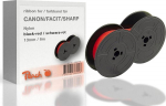 Peach Ribbon for Canon/Facit/Sharp 51S+U schw/r Gr.51/Gr24