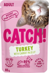 CATCH Turkey and carrot in jelly - wet cat food - 85g