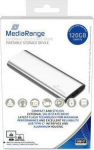 External SSD|MEDIARANGE|Read speed 450 MB/s|Write speed 420 MB/s|Form factor M.2|NVMe Yes| 120 GB|MR1100