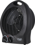 Adler Heater | AD 7761 | Fan Heater | 2000 W | Number of power levels 2 | Black