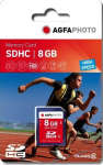 AgfaPhoto SDHC Card 8GB High Speed Class 10 UHS I U1 V10