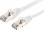Equip Patchkabel Cat6 S/FTP 2xRJ45 7.50m wei&szlig; LSZH Polybeutel