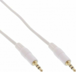 Cable InLine Jack 3.5mm - Jack 3.5mm 1m white (99941W)