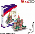 Cubicfun Puzzle 3D Cathedral of the Holy. Peter 46 element&oacute;w (GXP-606535)